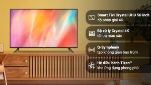 Smart Tivi Samsung Crystal UHD 4K 50 inch UA50AU7002